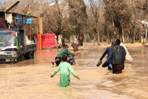  سیلاب در افغانستان ده‌ها قربانی برجای گذاشت
